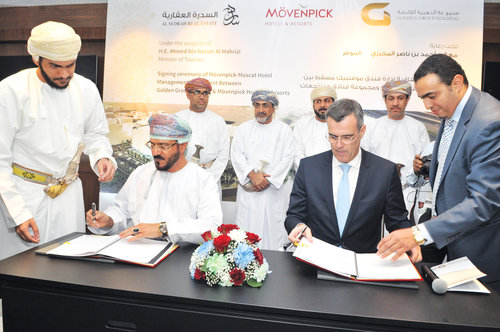 Golden Group Holding signs agreement to manage Moevenpick Hotel Muscat